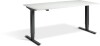 Lavoro Advance Height Adjustable Desk - 1400 x 700mm - White