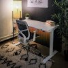 Ökoform Miniöko-Up Rectangular Height Adjustable Heated Desk with I-Frame Legs - 1200 x 600mm