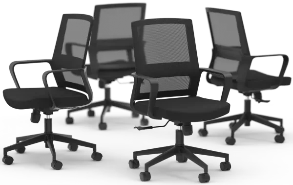 Formetiq Oslo Mesh Task Chair - Pack of 8