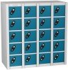 Probe MiniBox 20 Door Stackable Lockers - 940 x 900 x 380mm - Blue (Similar to RAL 5019)