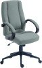 Nautilus Dorset Fabric Manager Chair - Grey