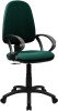 Nautilus Java 100 Operator Chair with Fixed Arms - Green