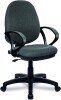 Nautilus Java 100 Operator Chair with Fixed Arms - Grey