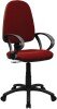 Nautilus Java 100 Operator Chair with Fixed Arms - Red