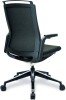 Nautilus Libra Fabric Manager Chair - Black
