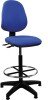 Nautilus Java 200 Draughtsman Chair - Blue