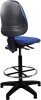 Nautilus Java 200 Draughtsman Chair - Blue