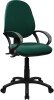 Nautilus Java 200 Operator Chair with Fixed Arms - Green