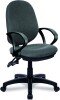 Nautilus Java 300 Operator Chair with Fixed Arms - Grey