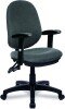 Nautilus Java 300 Operator Chair with Adjustable Arms - Grey