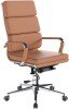 Nautilus Avanti Bonded Leather Chair - Brown