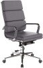 Nautilus Avanti Bonded Leather Chair - Grey
