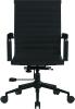 Nautilus Aura Medium Bonded Leather Chair - Black Frame