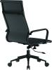 Nautilus Aura High Bonded Leather Chair - Black Frame