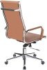 Nautilus Aura High Back Bonded Leather Executive Chair - Brown