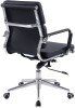 Nautilus Avanti Bonded Leather Swivel Chair - Black