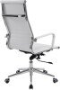 Nautilus Aura High Back Bonded Leather Executive Chair - White