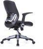 Nautilus Graphite Designer Task Chair - Black