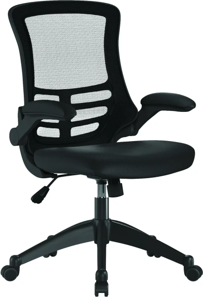 Nautilus Luna Designer Mesh Chair - Black