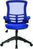 Nautilus Luna Designer Mesh Chair - Blue