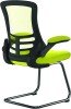 Nautilus Luna Designer Mesh Cantilever Chair - Green