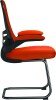 Nautilus Luna Designer Mesh Cantilever Chair - Orange