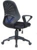 Nautilus Lattice Operator Chair - Blue - Black