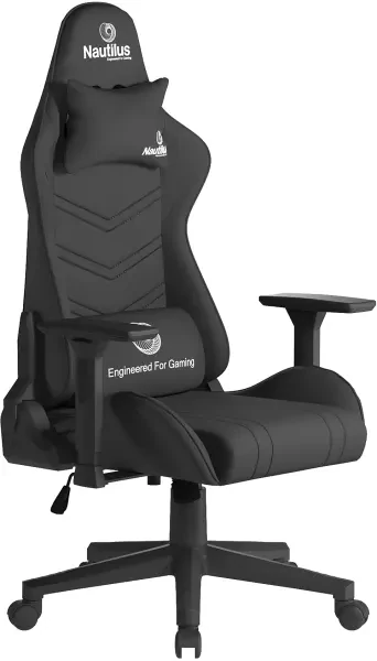 Nautilus Apollo Gaming Chair with 4D Multi-Dimensional Armrest and 155 Degree Tilt