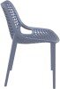 Zap Air Sidechair - Dark Grey