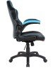 Nautilus Predator Executive Leather Effect Ergonomic Gaming Chair - Blue