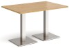Dams Brescia Rectangular Dining Table 1200mm - Oak