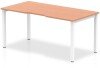 Dynamic Evolve Plus Bench Desk Single - 1400 x 800mm - Beech