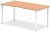 Dynamic Evolve Plus Bench Desk Single - 1600 x 800mm - Oak