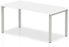 Dynamic Evolve Plus Bench Desk Single - 1400 x 800mm - White
