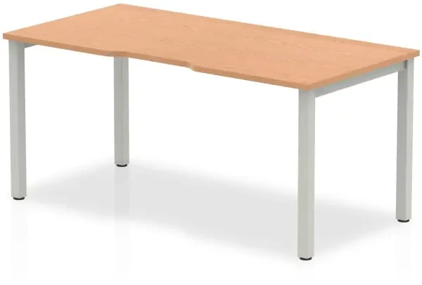 Dynamic Evolve Plus Bench Desk Single - 1600 x 800mm - Oak