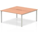 Dynamic Evolve Plus Bench Desk Two Person Back To Back - 1600 x 1600mm