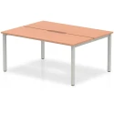 Dynamic Evolve Plus Bench Desk Two Person Back To Back - 1200 x 1600mm