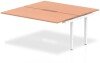 Dynamic Evolve Plus Bench Two Person Extension - 1600 x 1600mm - Beech