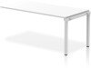 Dynamic Evolve Plus Bench One Person Extension - 1600 x 800mm - White