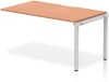 Dynamic Evolve Plus Bench One Person Extension - 1400 x 800mm - Beech