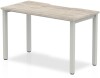Dynamic Evolve Plus Bench Desk Single - 1200 x 800mm - Grey oak