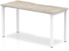 Dynamic Evolve Plus Bench Desk Single - 1400 x 800mm - Grey oak