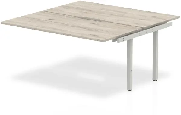 Dynamic Evolve Plus Bench Two Person Extension - 1200 x 1600mm - Grey oak