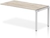 Dynamic Evolve Plus Bench One Person Extension - 1600 x 800mm - Grey oak