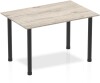 Dynamic Impulse Post Leg Straight Table - 1200 x 800mm