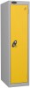 Probe Low Single Steel Locker - 1210 x 305 x 305mm - Yellow (RAL 1004)