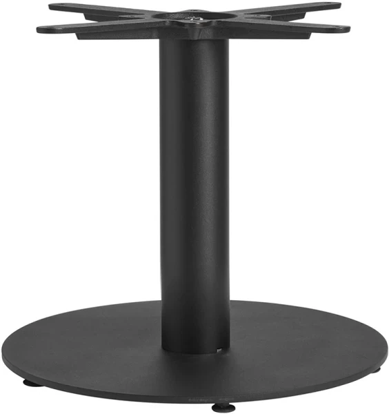 Zap Boston Sleek Small Round Table Base - (h) 430mm