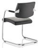 Dynamic Havanna Bonded Leather Cantilever Chair