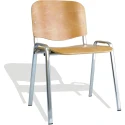 Dynamic ISO Beech Chair without Arms