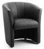 Dynamic Neo Tub Black Leather Chair